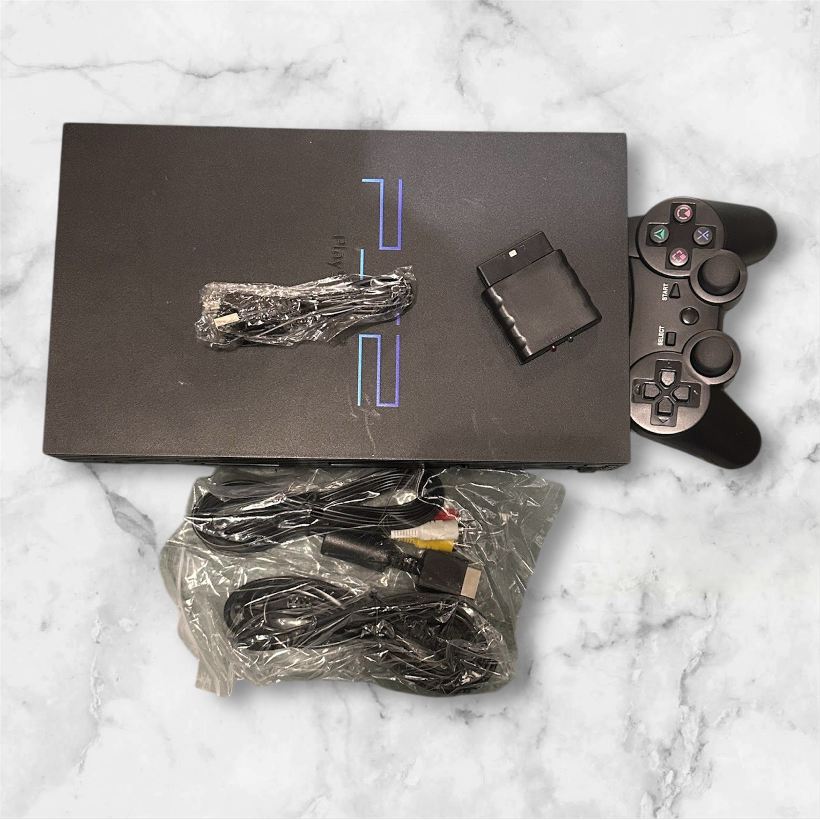 FAT Playstation 2 Console PS2 BRAND NEW Controller PS1 Compatible Game