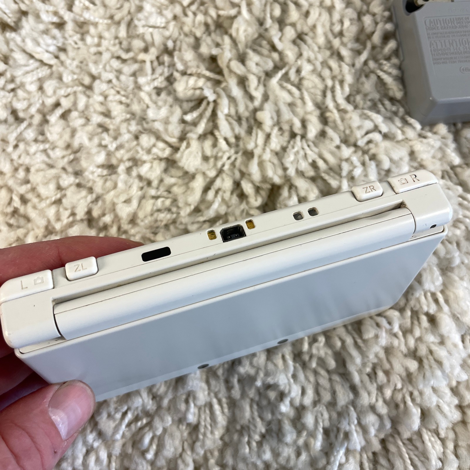 Nintendo “New” 3DS White Handheld Console System KTR-001 NTSC Tested