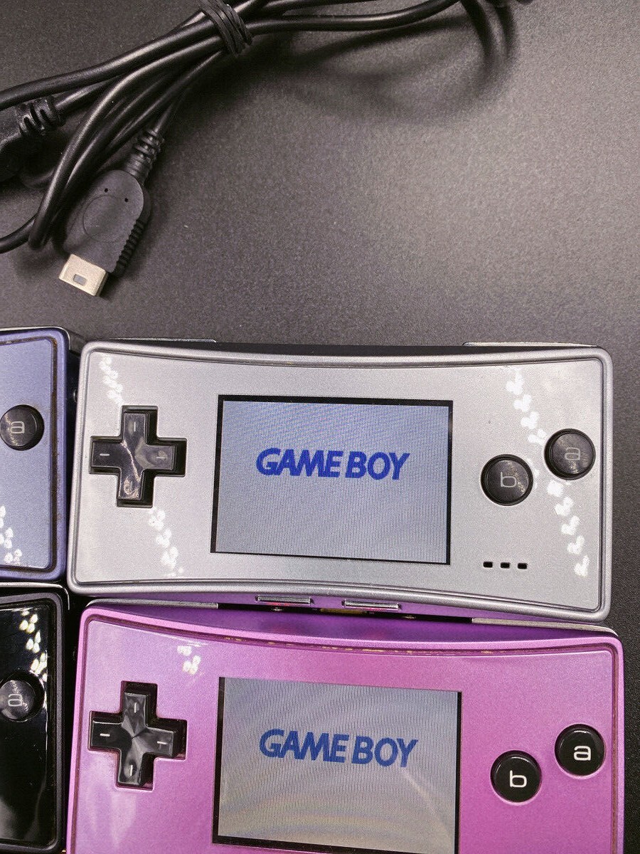 Nintendo GameBoy Micro Console Various Colors to Choose Japanese Edition Tested