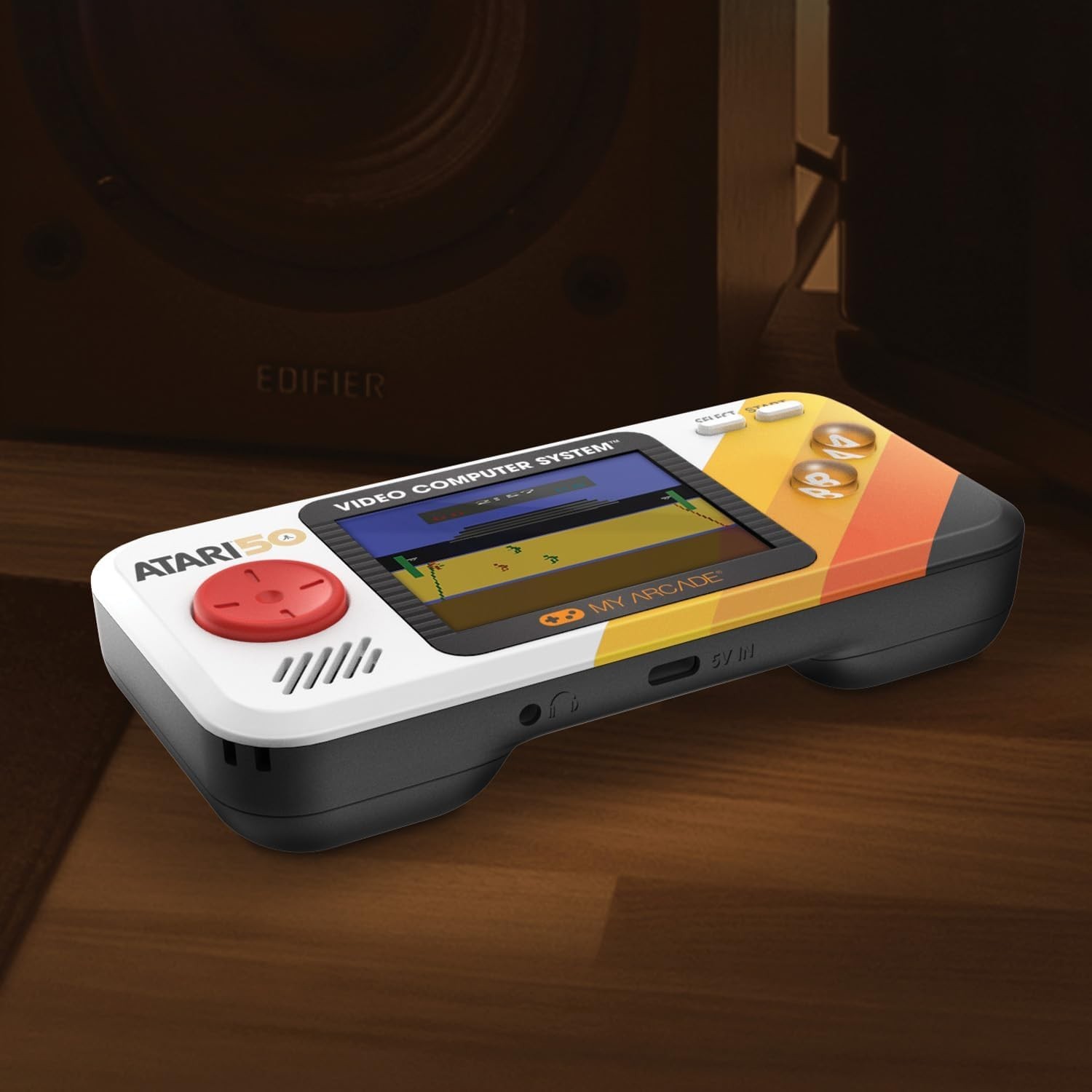 Compact Gaming Device with 2.75 Inch LCD Screen and Ergonomic Button Controls