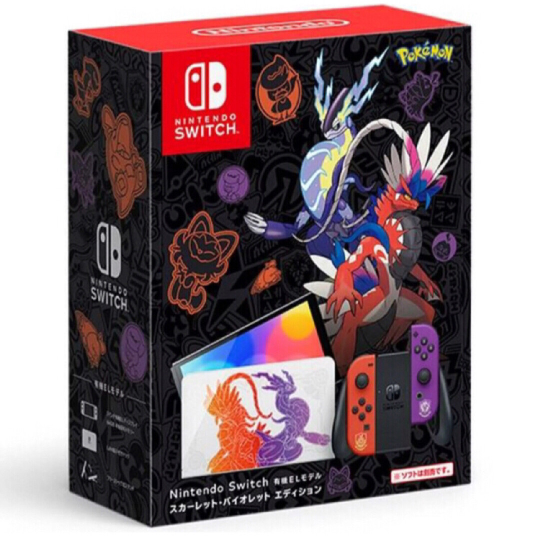 [Mint]Nintendo Switch OLED Model Pokémon Scarlet & Violet Edition from Japan