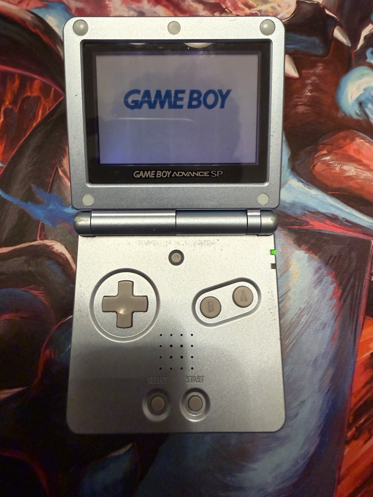 Gameboy Advance SP AGS 001 Nintendo Game Boy Advance SP with Charger