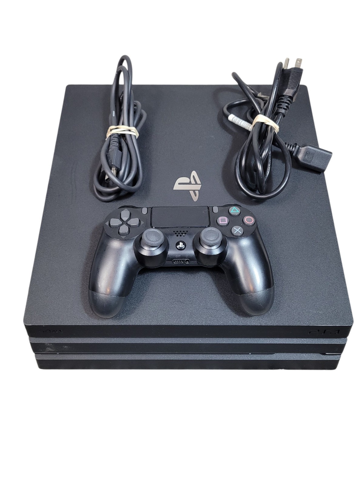 Sony PlayStation 4 Pro 1TB CUH-7015B Console Black Controller