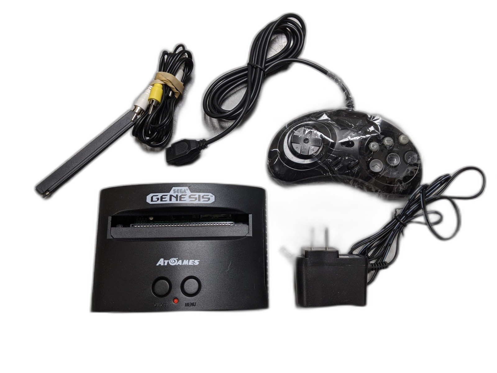 AtGames Classic Mini Console Flashback Sega Genesis (Console Slot Damaged)