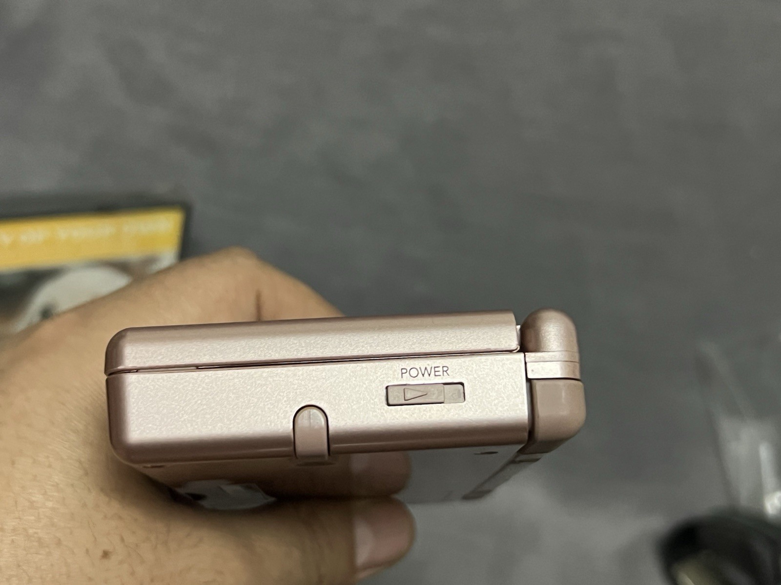 Nintendo Ds Lite -Metallic Rose authentic-C/USG-USA-1 Test&Working W New C Game