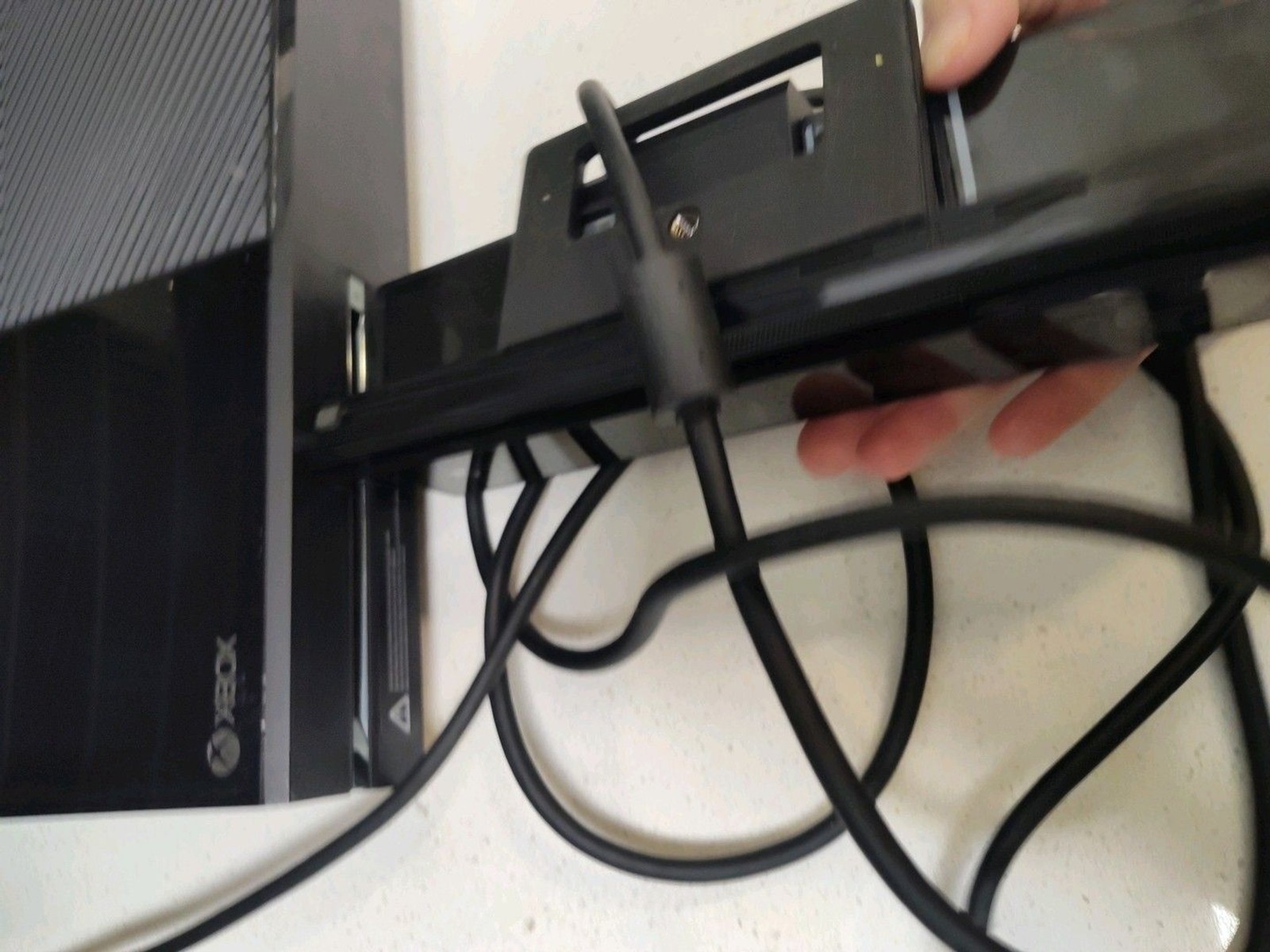 Xbox One Model 1540 Console and Kinect Sensor NOT TESTED No power cord AS IS