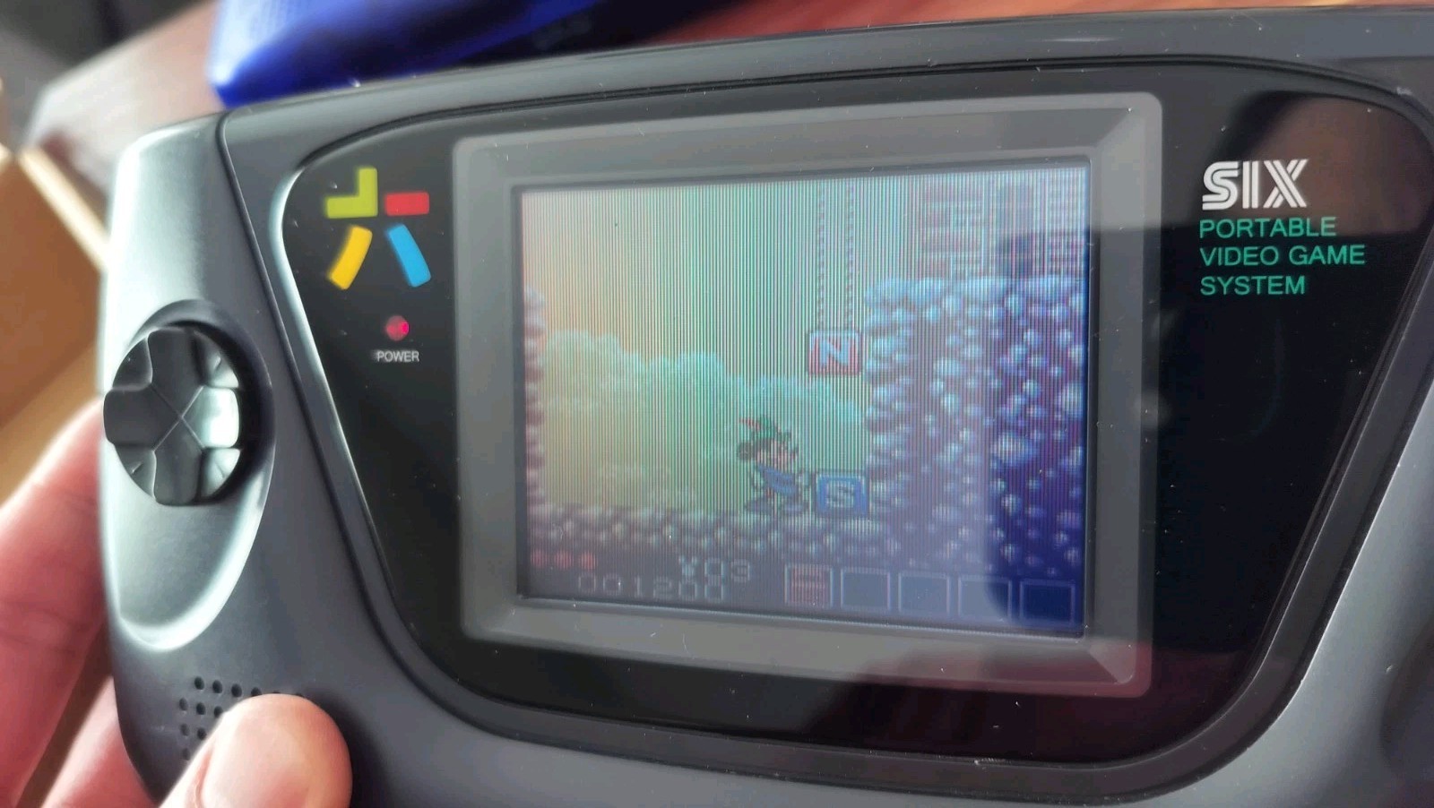 Sega Game Gear Console System Tested And Working With New Lens