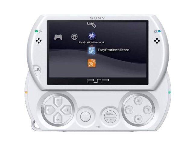 PSP Go Pearl White PSP N1000 PW Console Japan Ver Good Tested Condition