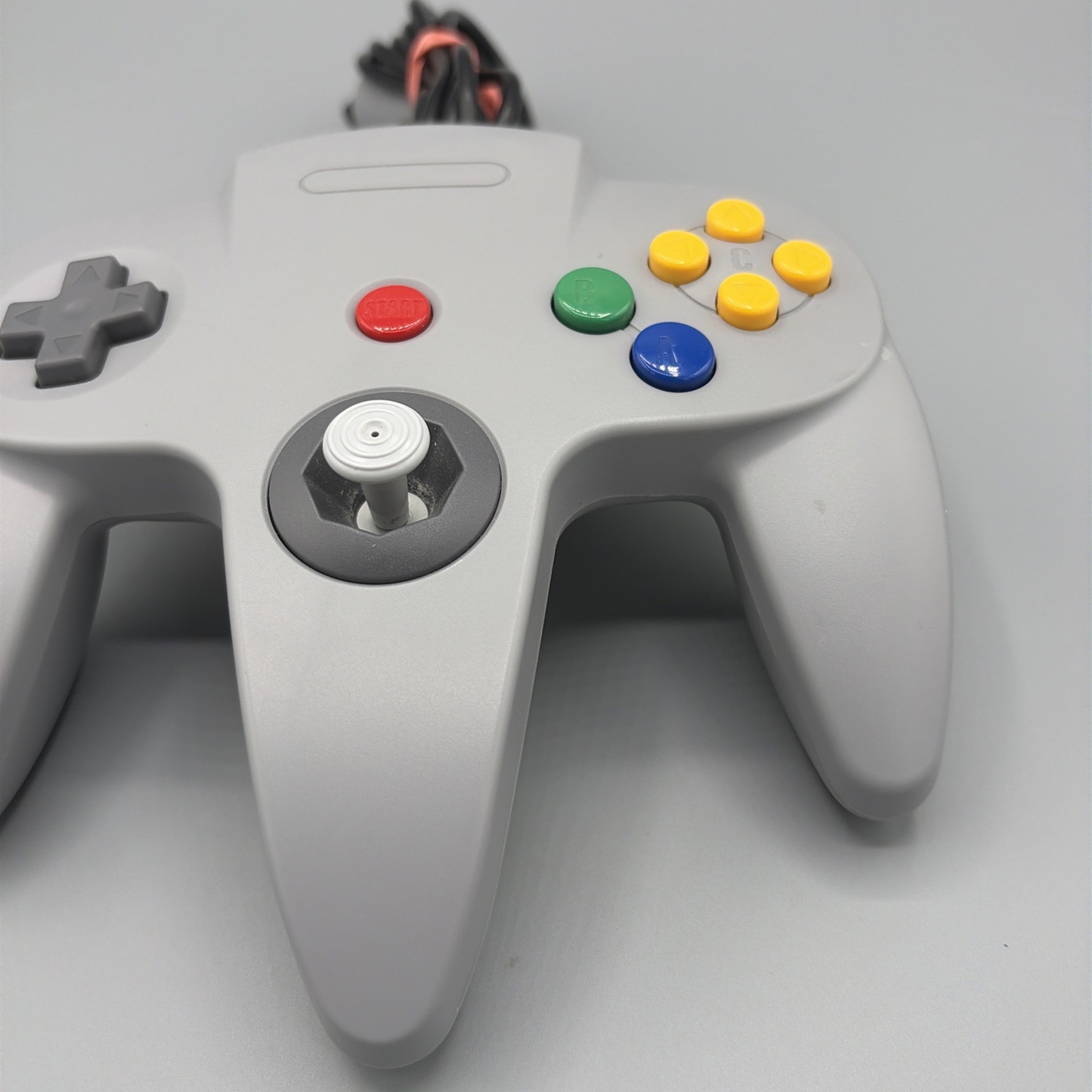 NINTENDO 64 CONSOLE BUNDLE +CABLES+ 1 CONTROLLER +2 GAMES -N64 NUS-001 TESTED✅