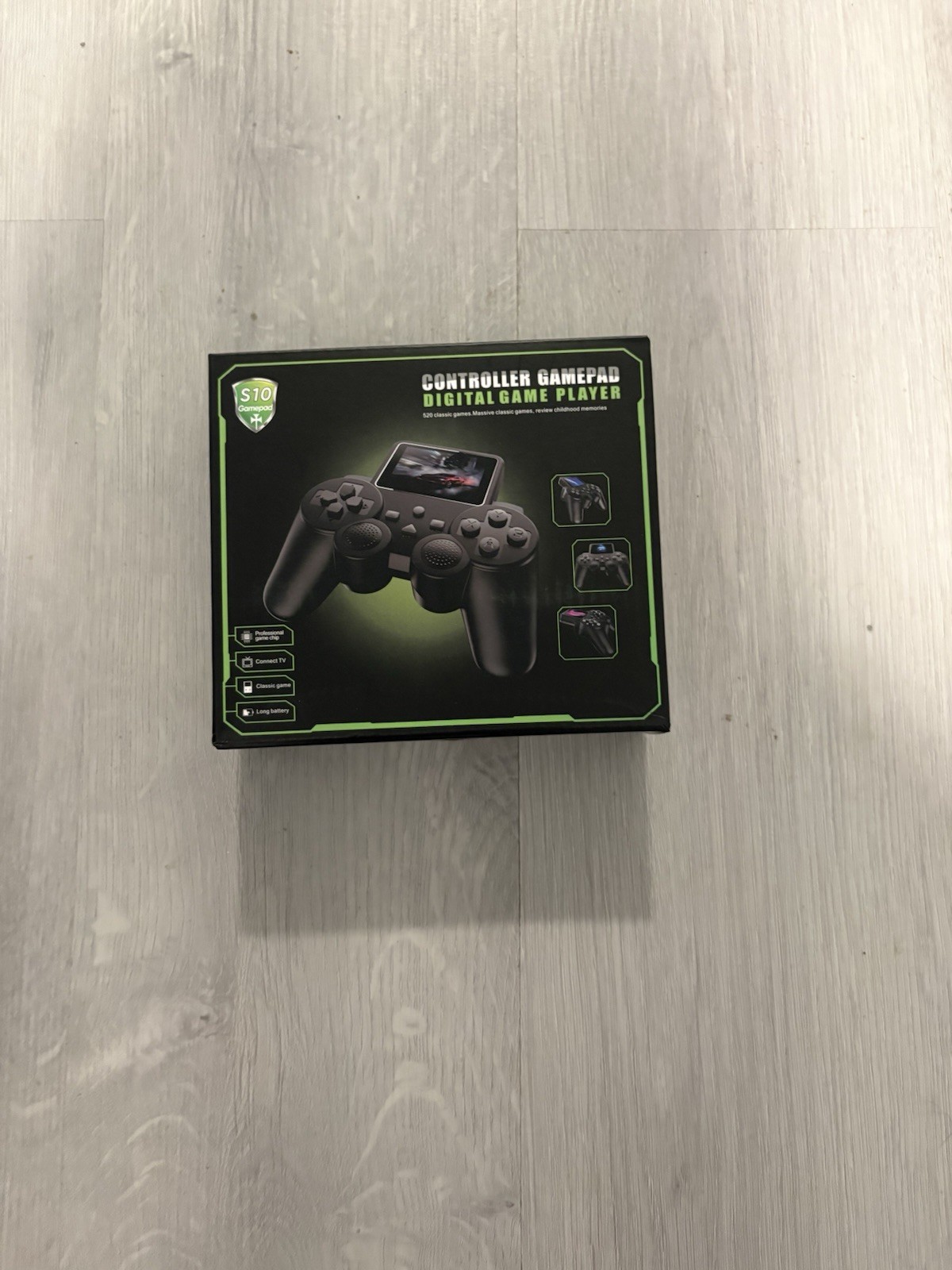 S10 Handheld Controller Retro Video Game Player 2.4 Inch Screen Black