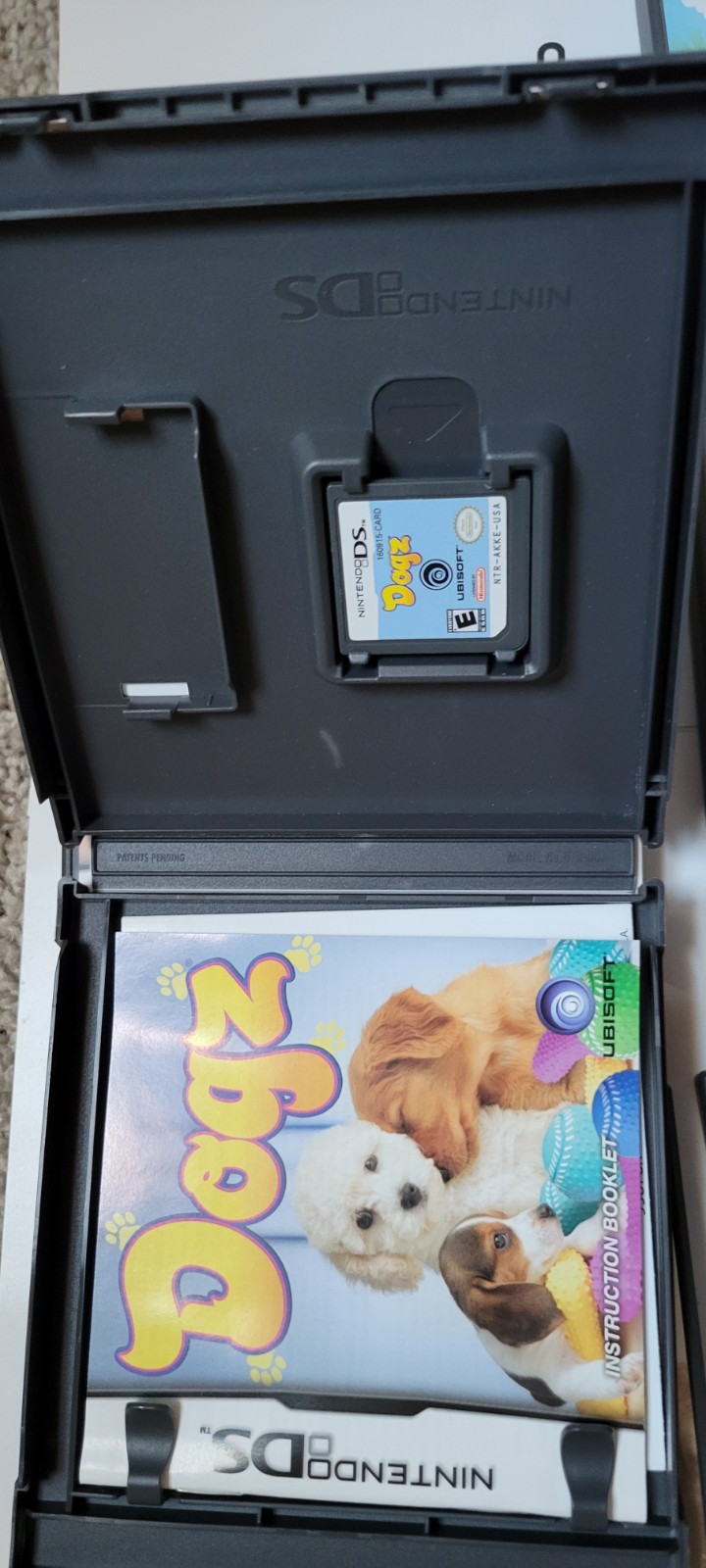 6 Complete Nintendo DS/DS LITE Games With CASE And Manuals.