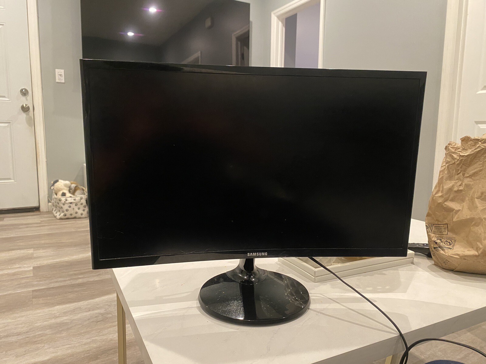 Sony PlayStation 4 Slim 1TB Plus 60hz Monitor And 2 Controllers And 2 Games