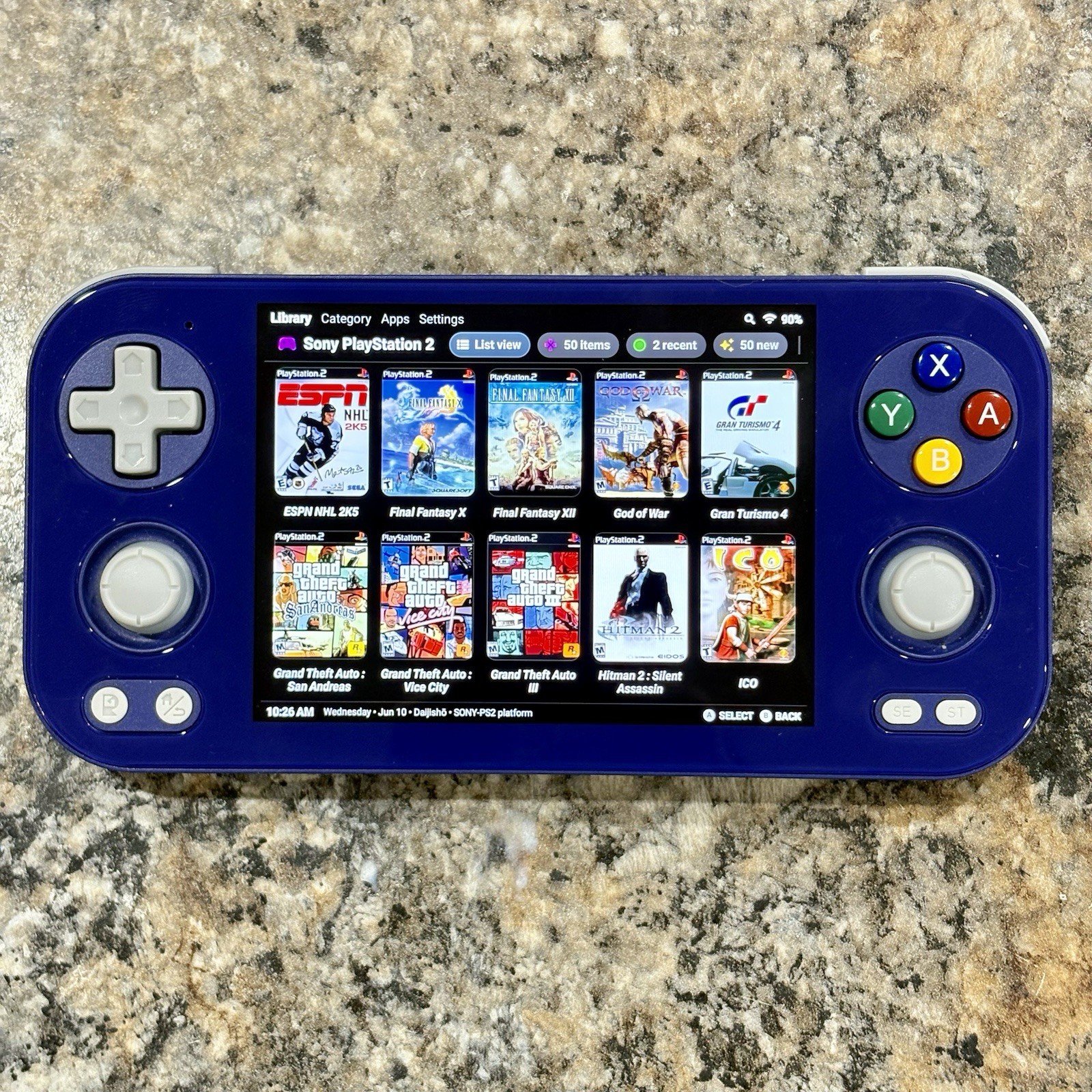 Anbernic RG476H + Case, Custom Handheld 128GB + 256GB Card Loaded Ready To Play