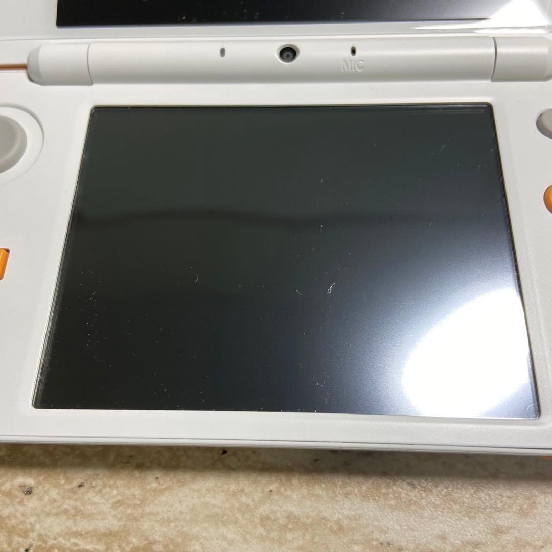 Nintendo New 2DS LL White Orange Console Near Mint Complete Tested JP 6473