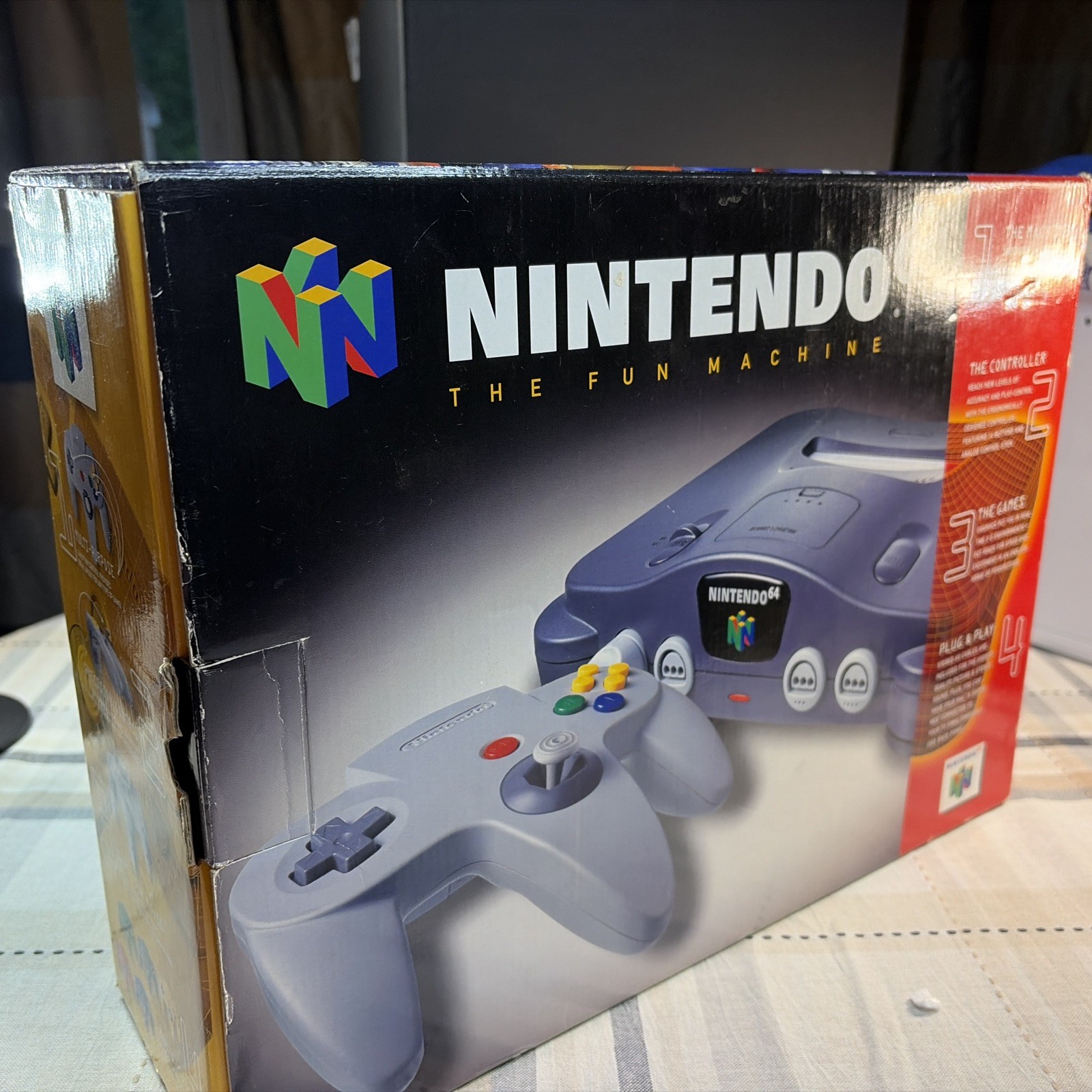 Nintendo 64 System N64 Console OEM CIB T&W W/Collectors Protective Cover – CLEAN