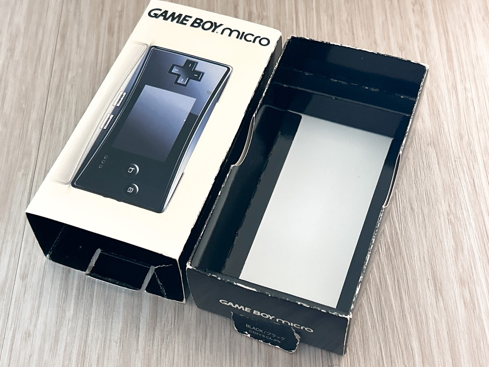 Nintendo GameBoy Micro Black Console Complete in Box CIB w/ Charger GBM – Great