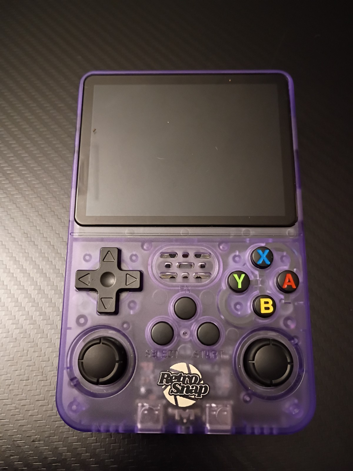 64GB Handheld Game Console Retro Gaming System w/ Thousands Games Purple