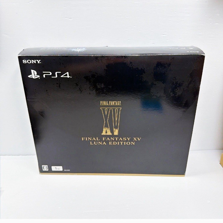 Sony PS4 Slim Final Fantasy XV Luna Edition Console Box Black HDMI