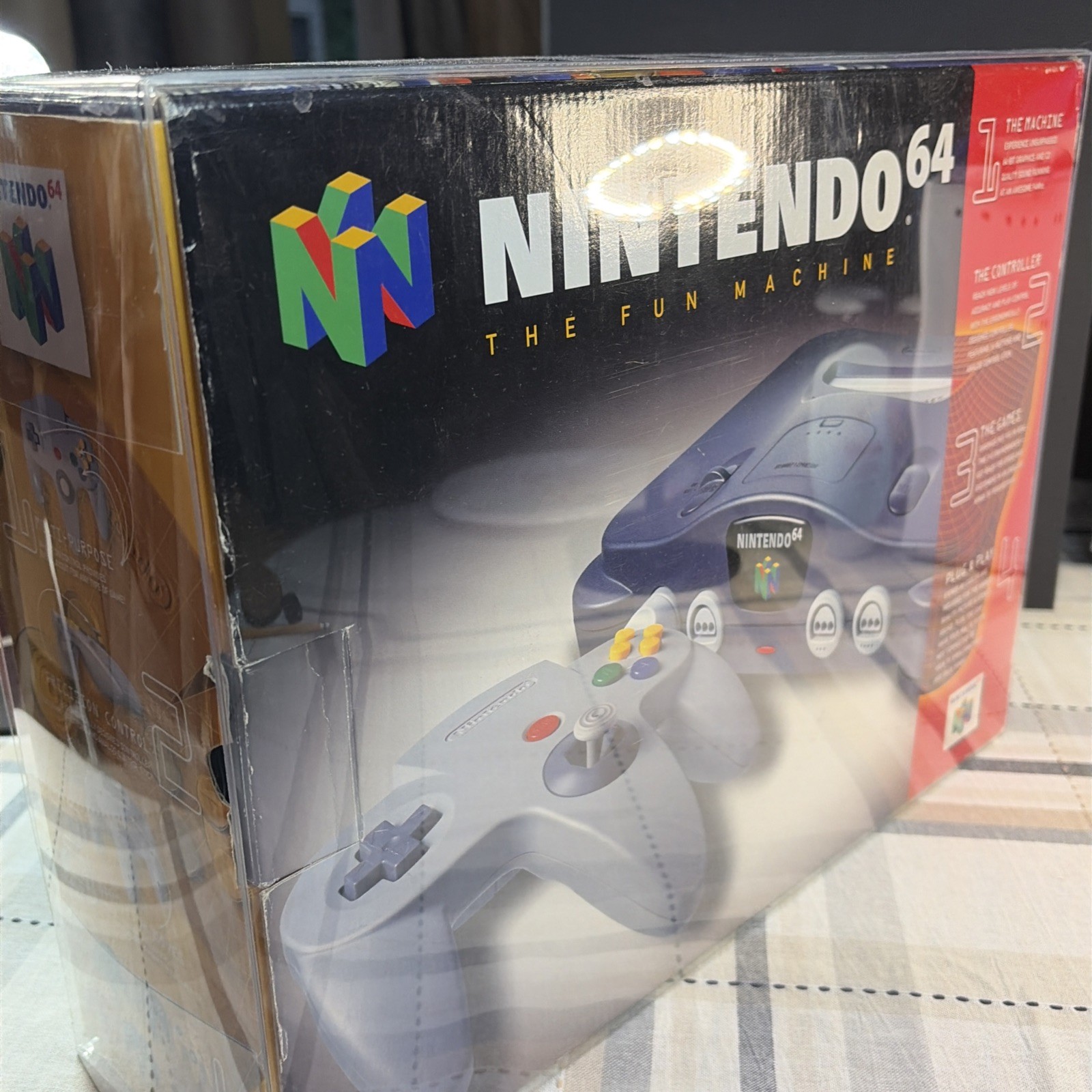 Nintendo 64 System N64 Console OEM CIB T&W W/Collectors Protective Cover – CLEAN