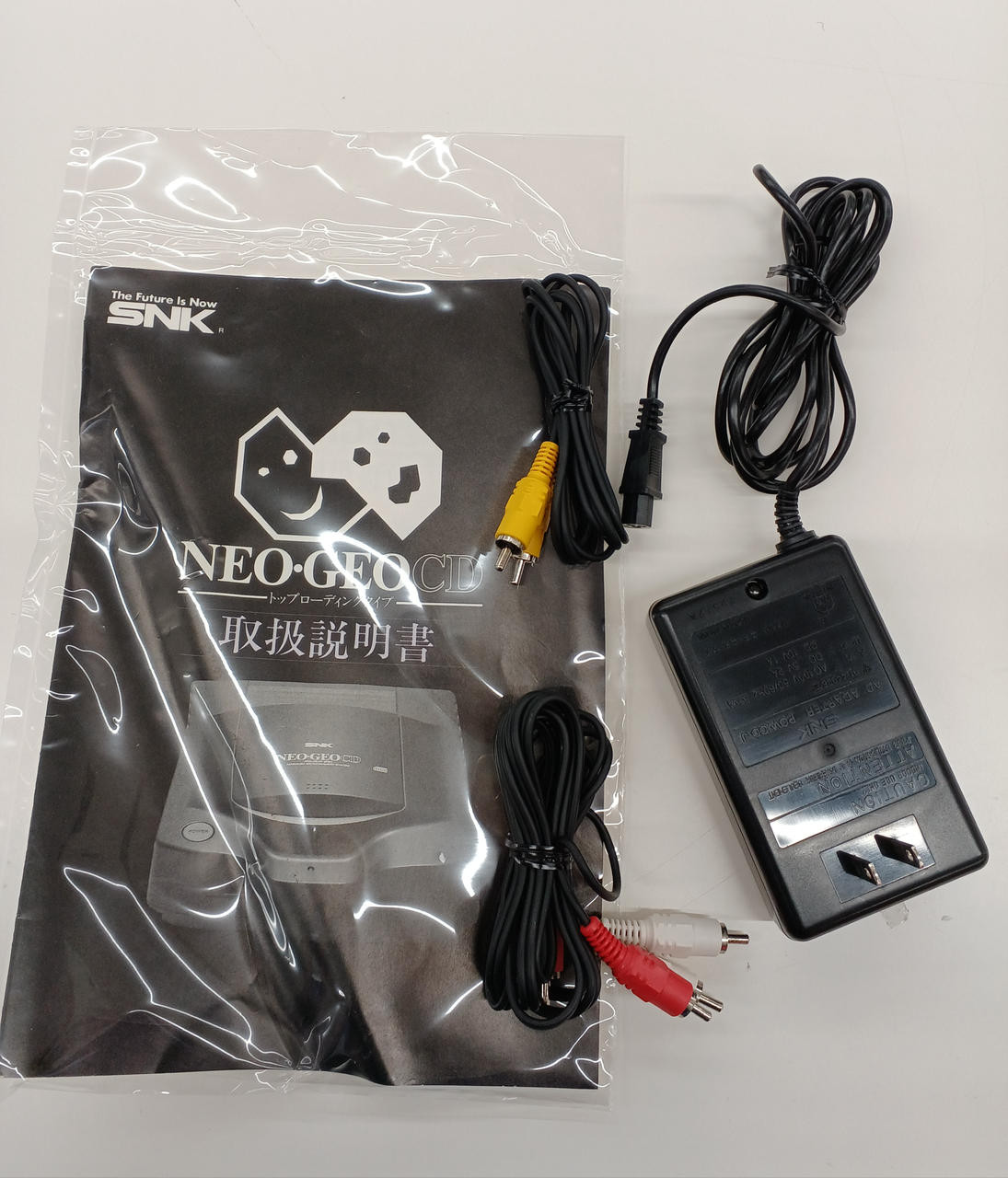 SNK NEOGEO CD Console Front Loading Model 1994 Rare Boxed Works Tested Used