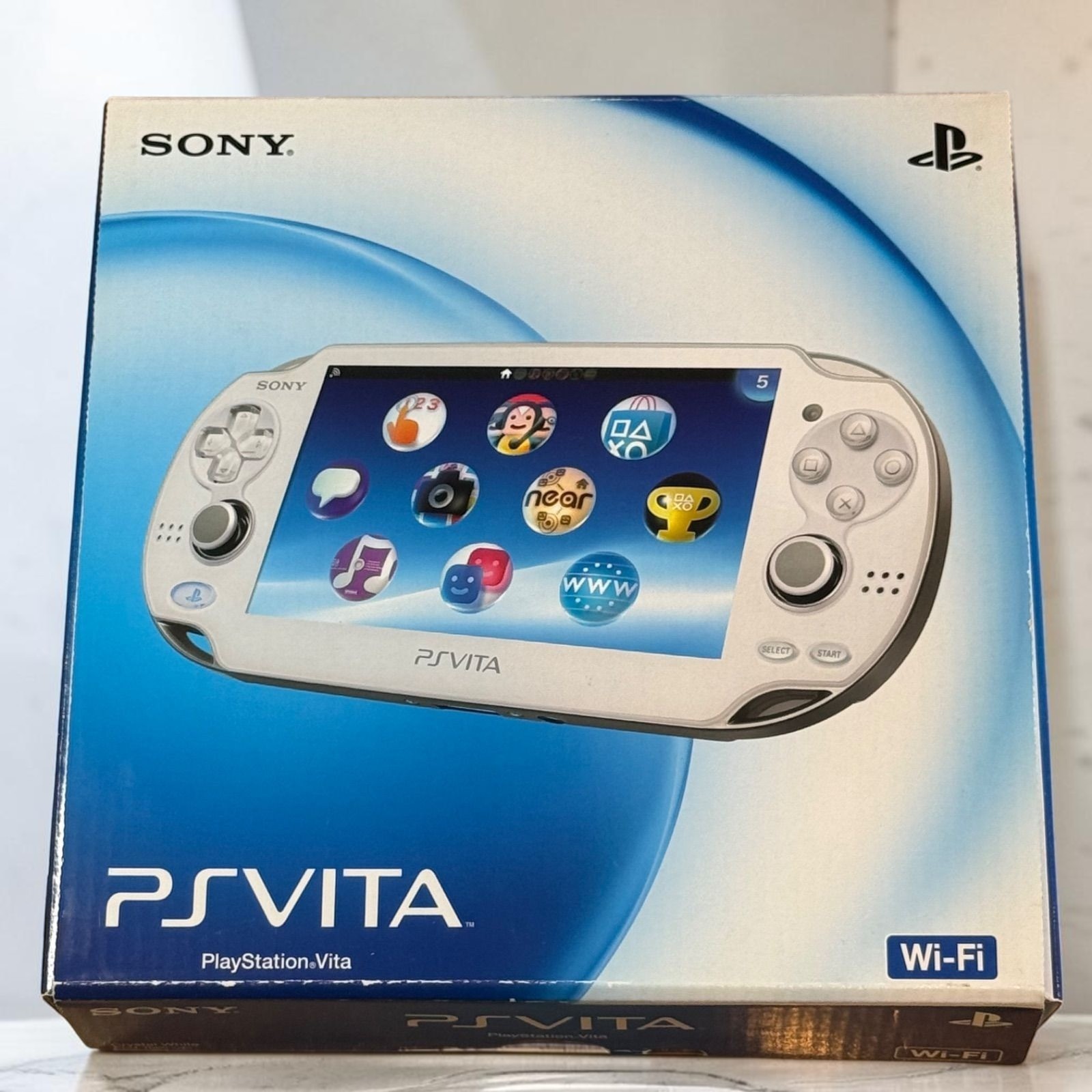 Sony PS Vita PCH-1000 Crystal White Handheld Console Tested Good From Japan