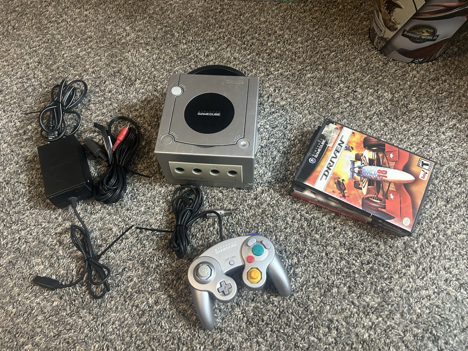 Silver GameCube With 1 Controller And 3 Games Tested