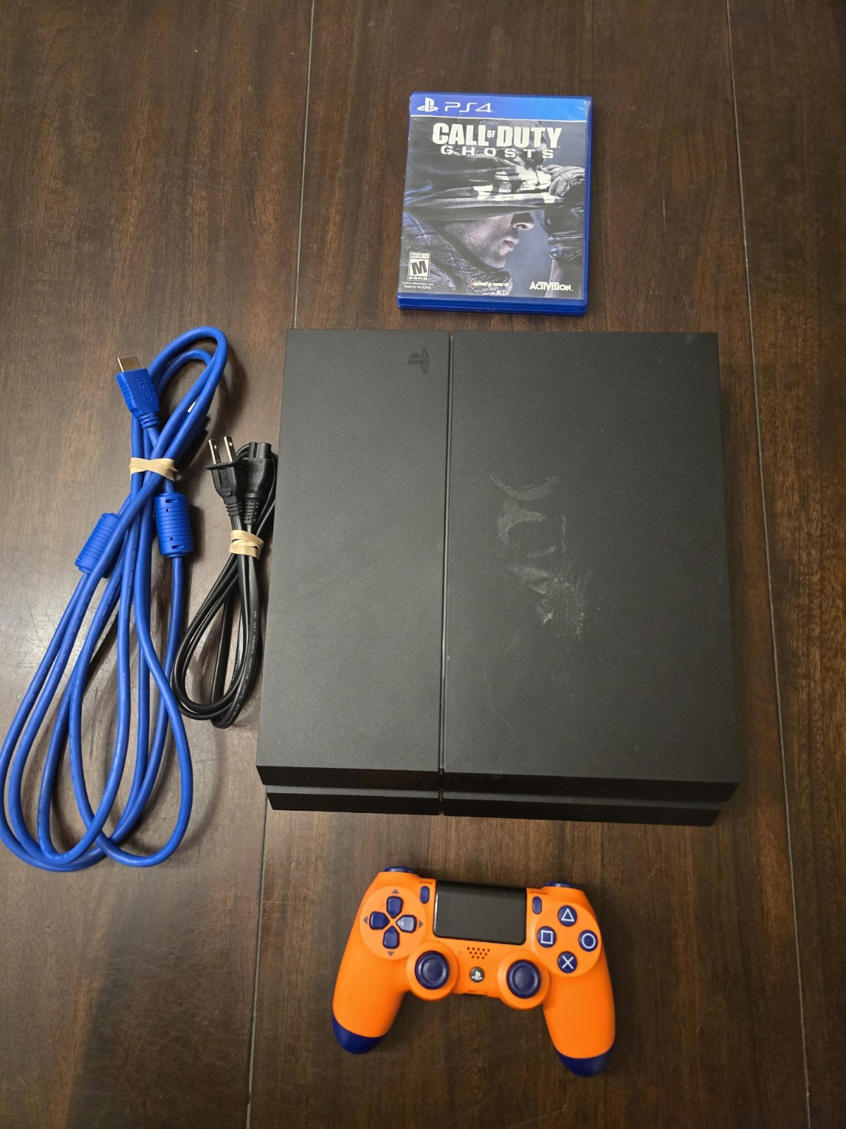 Sony PlayStation 4 PS4 500GB Black Console Gaming Console & Wireless Controller
