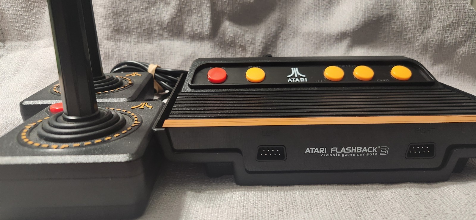 Atari Flashback 3 With Controllers and Cords TESTED WORKING