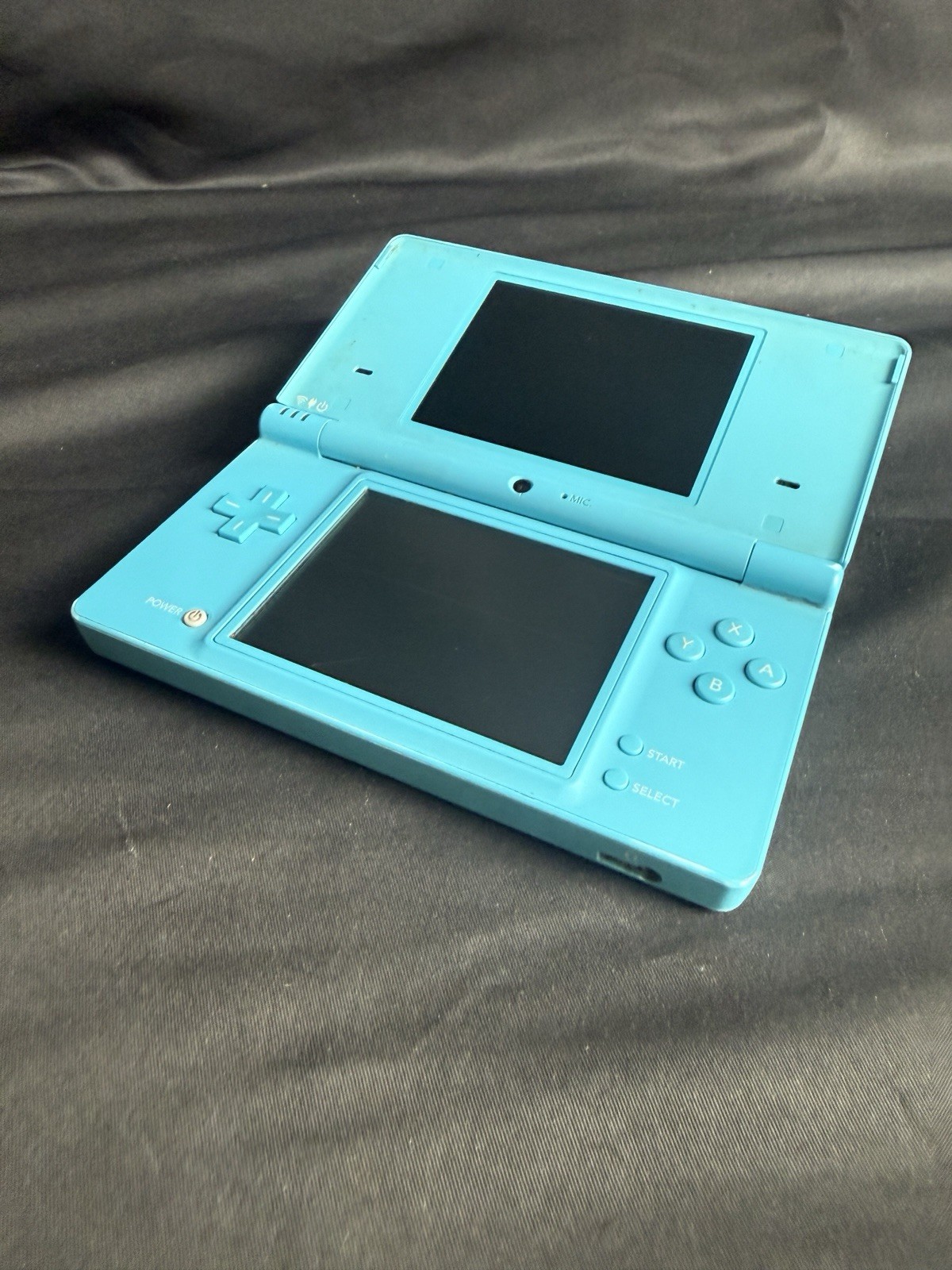 Nintendo DSi Light Blue Handheld Console Game System Volume Control Broken