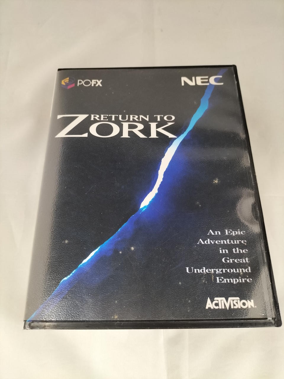 NEC PC-FX RETURN TO ZORK Video Game Disk Only Damaged Case