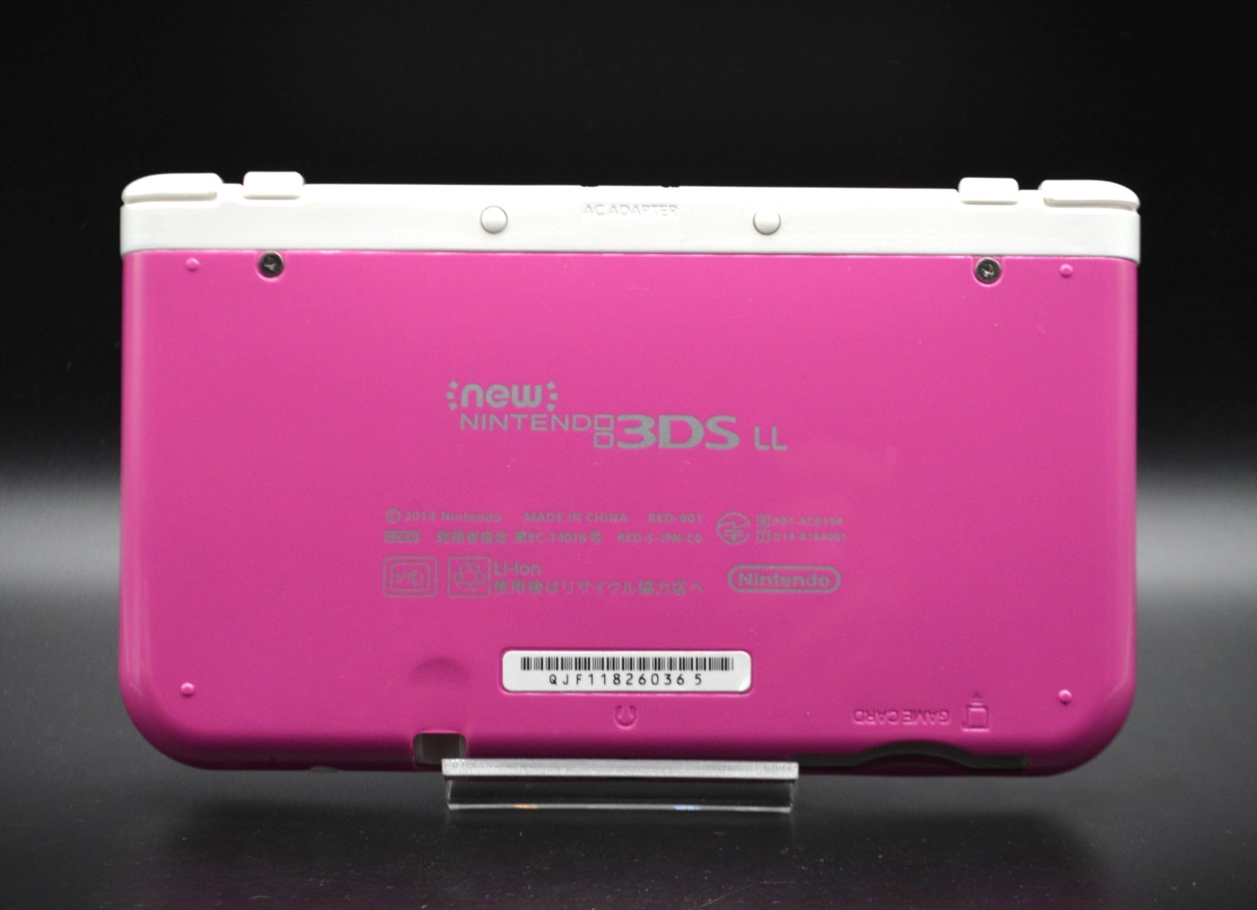 [REGION FREE]Nintendo new 3DS LL XL Pink White Console Used RANK A/B