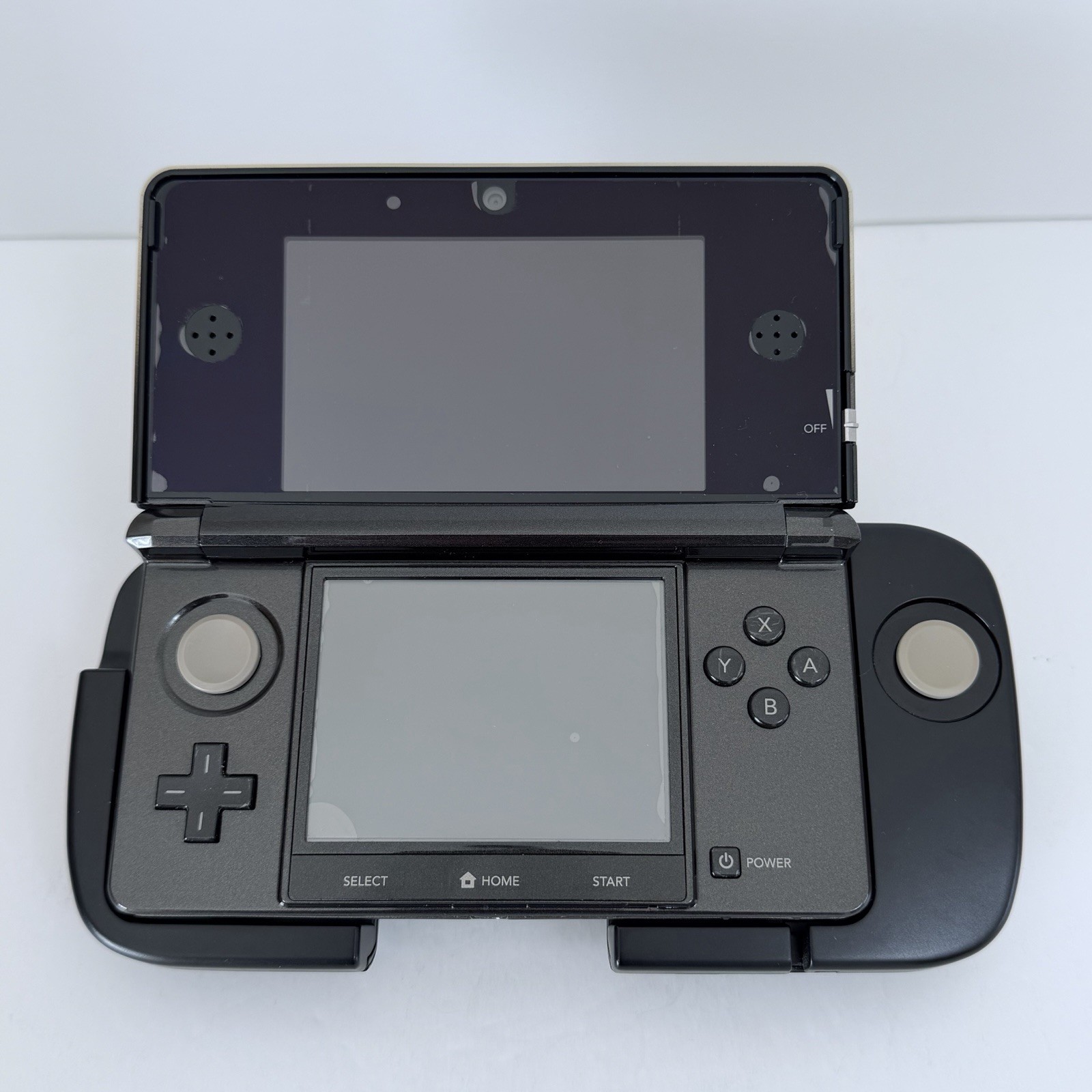 Nintendo 3ds Black console CTR-001 Circle Pad Pro CTR-009 Charger WAP-002 Japan