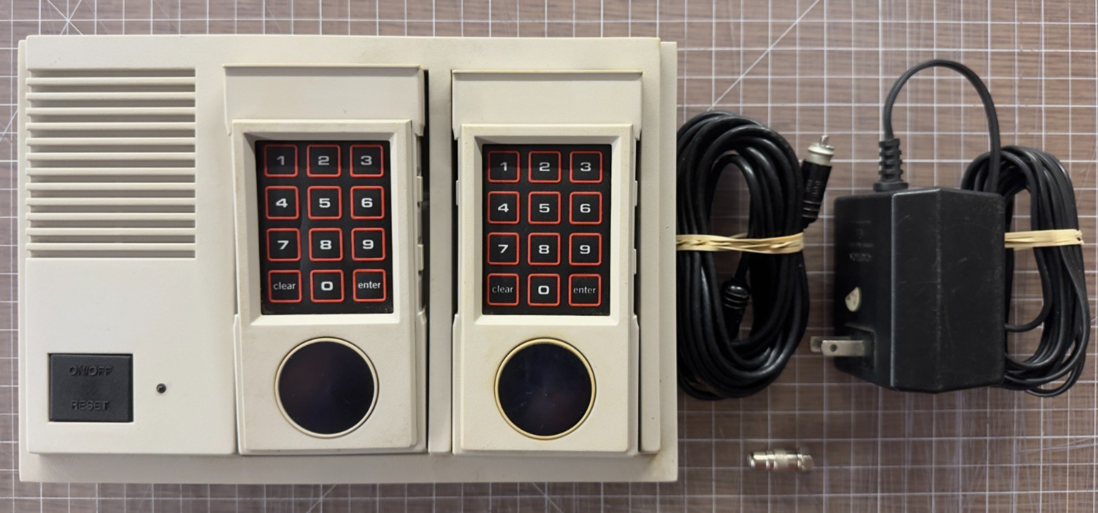 Intellivision II 2 Console System w/ 2 Controllers & Cables Tested Working Clean