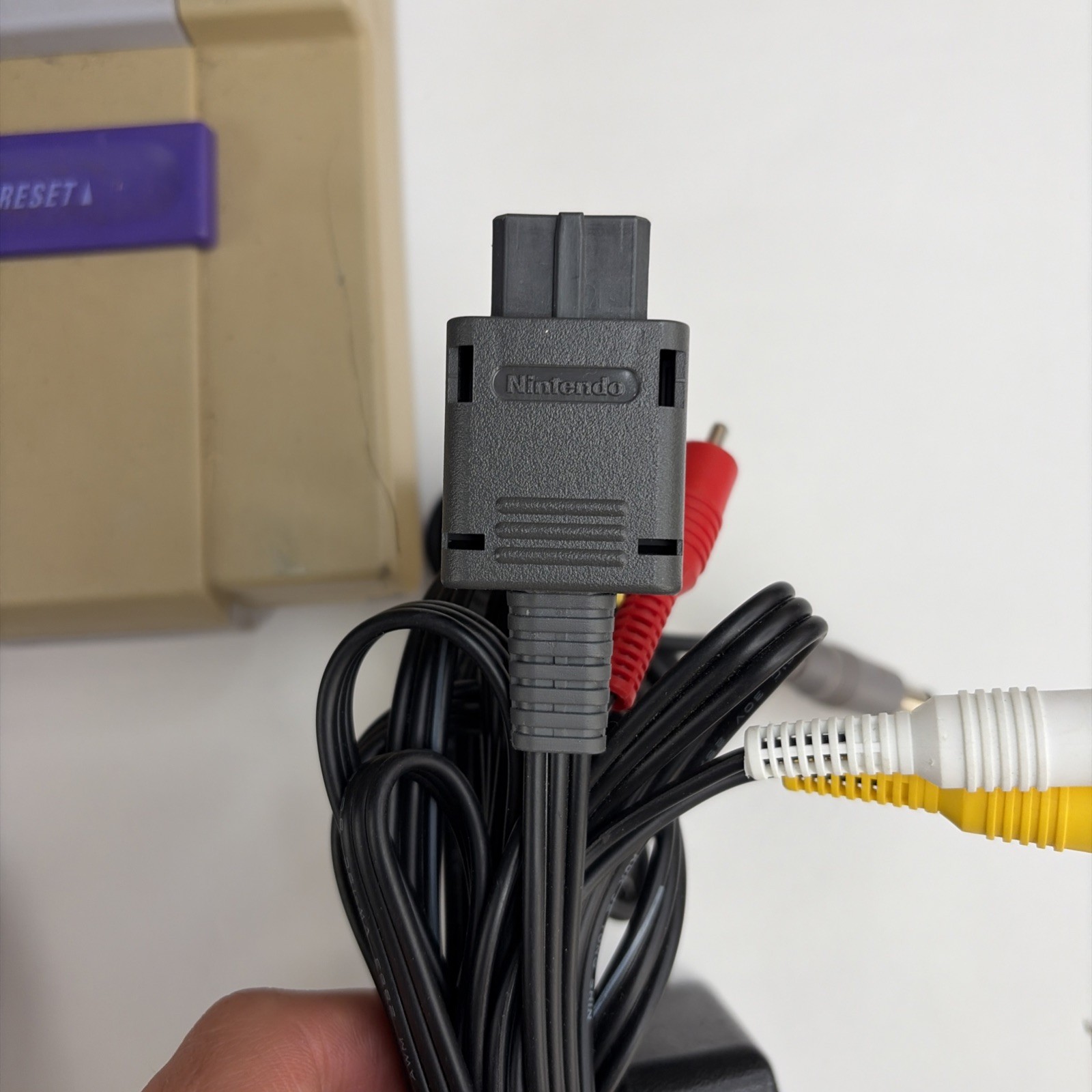 Super Nintendo Entertainment System Bundle: Console, Cords and Controller