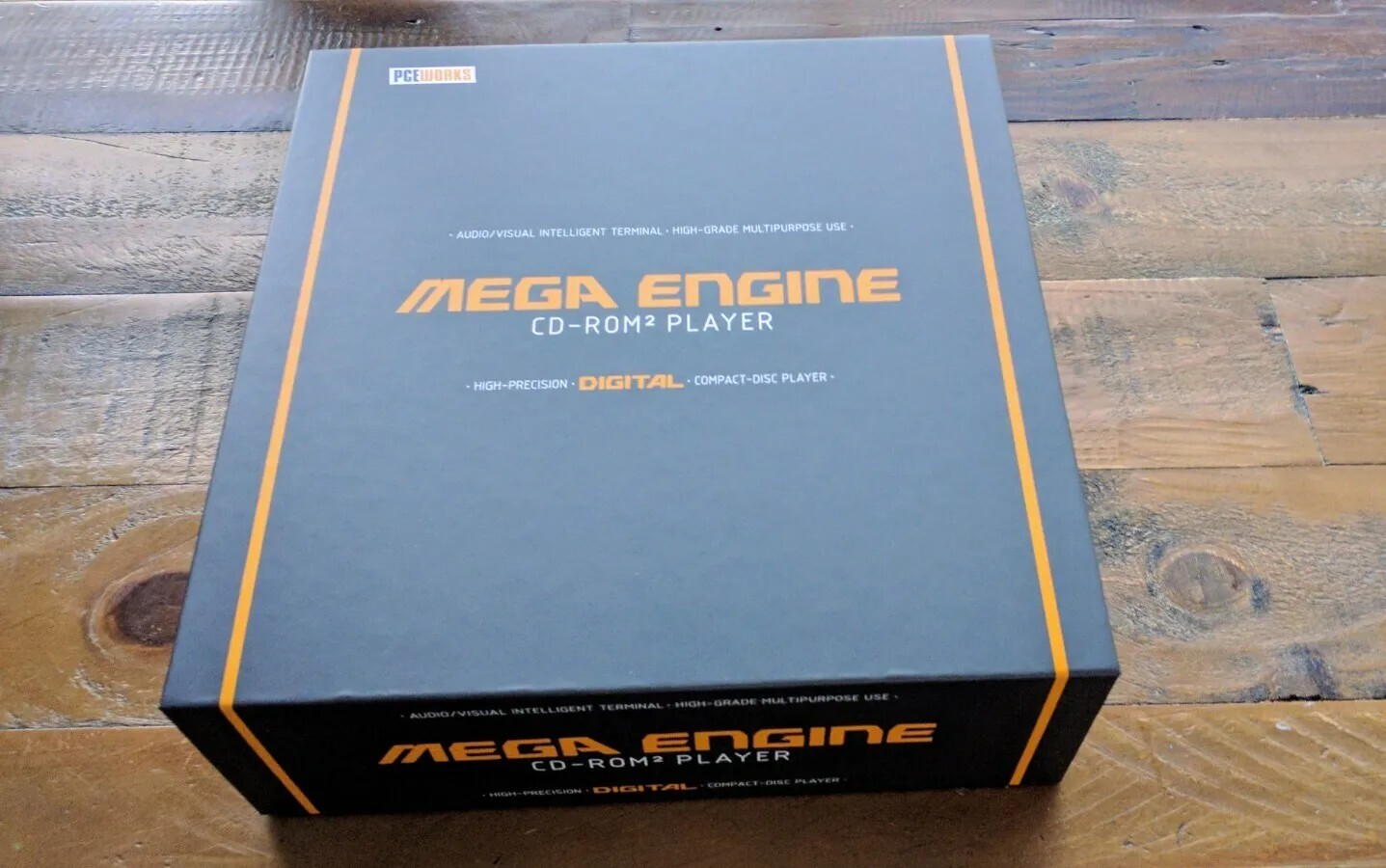 NEW ✹ Mega Engine Console (Gray) ✹ PC ENGINE / TURBOGRAFX 16 Sega CD ✹ PCE WORKS