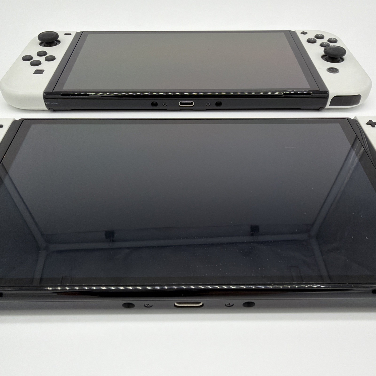 TWO Nintendo Switch OLED 7″ 64GB HAC-015 Handheld Hybrid System (Only Console)