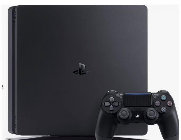 Sony PlayStation 4 Console & Remote Black CUH-1215A HDMI USB Wi-Fi Capability