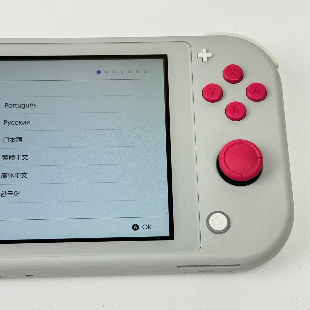 Refurbished Nintendo Switch Lite Pokemon Zacian Zamazenta Console Charger First