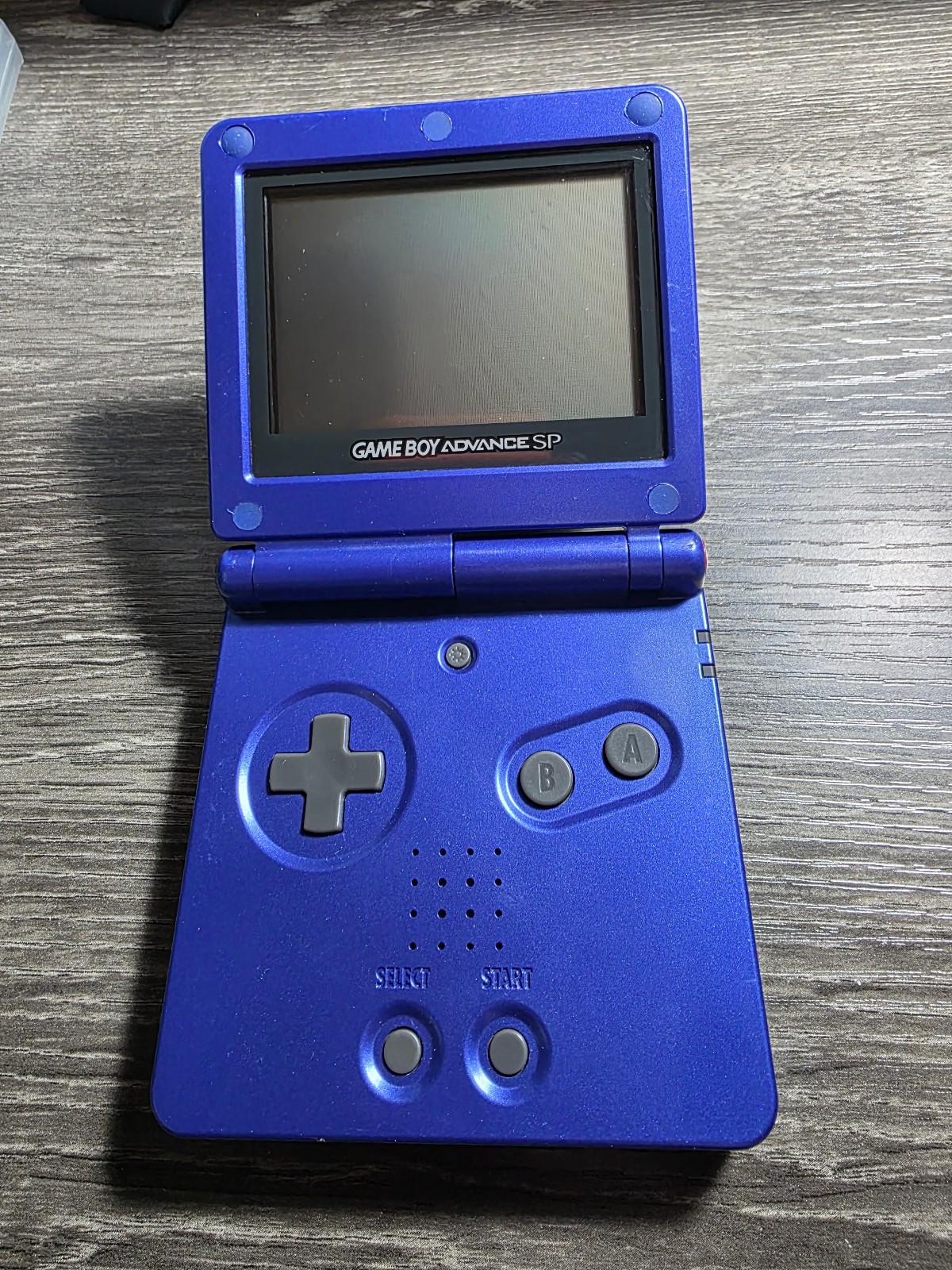 Nintendo Gameboy Advance GBA SP System Console Cobalt Blue AGS-001 W/ Charger
