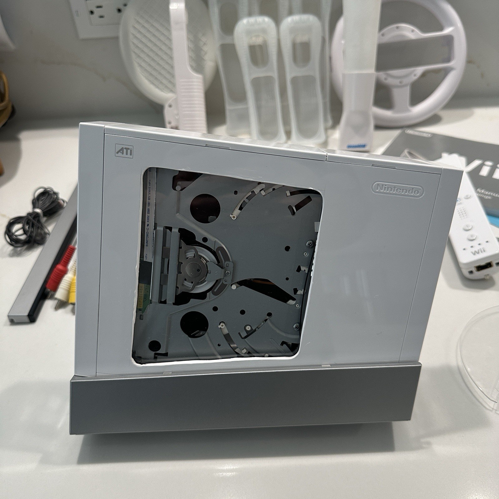 Huge Wii Bundle With Window Cut Out