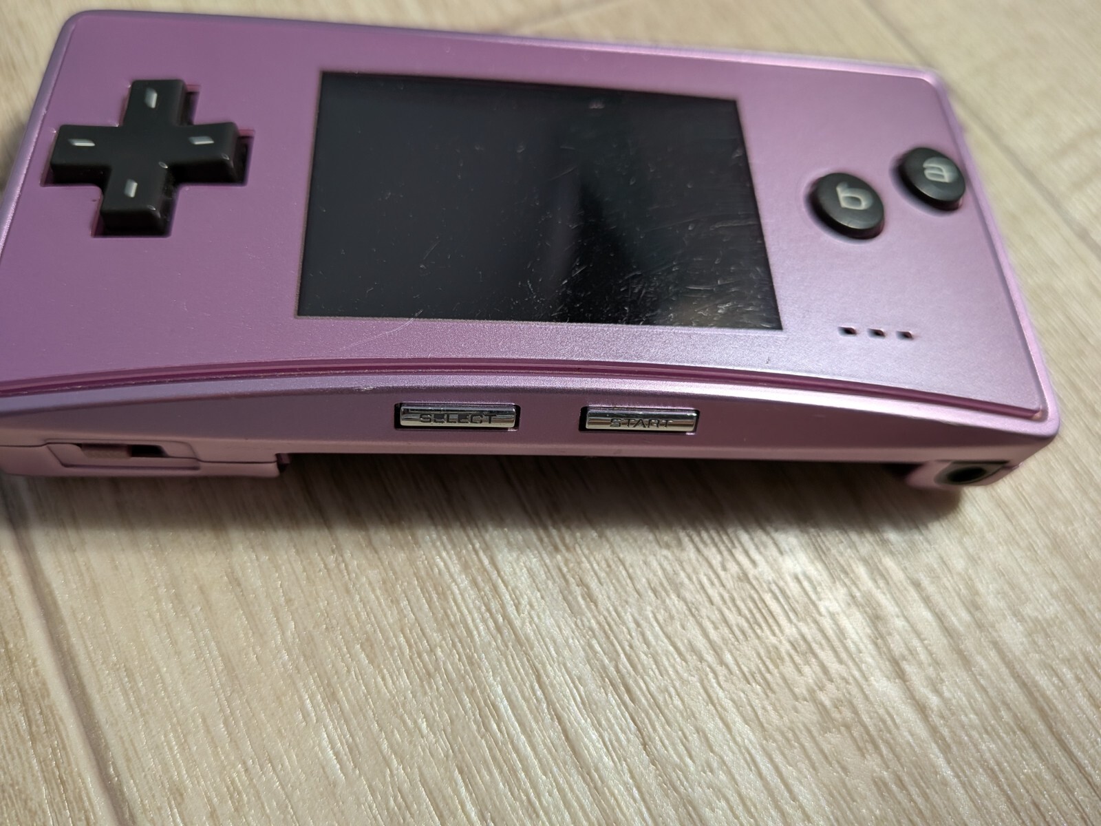 Nintendo game boy micro pink console Tested Work