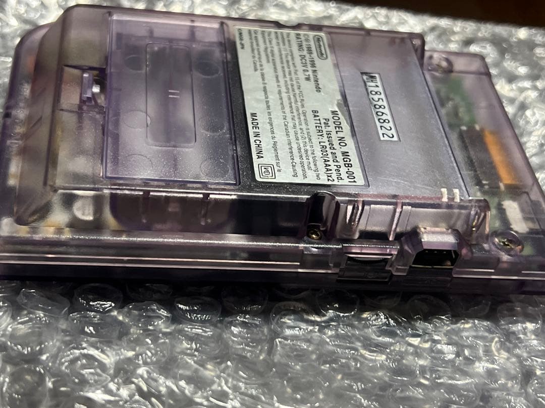 Game Boy Pocket IPS LCD Screen Replacement, Clear Shell, Used