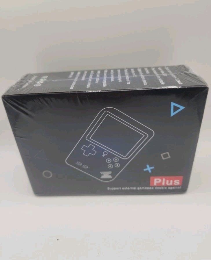 Plus Game Box 400 in 1 Plus Handheld Gamepad New in box BLACK