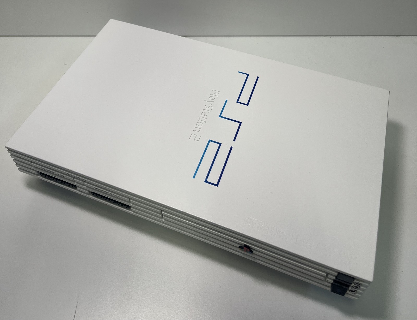 PLAYSTATION 2 RACING PACK LIMITED CERAMIC WHITE SCPH 55000 GT JAPAN 2004 CONSOLE
