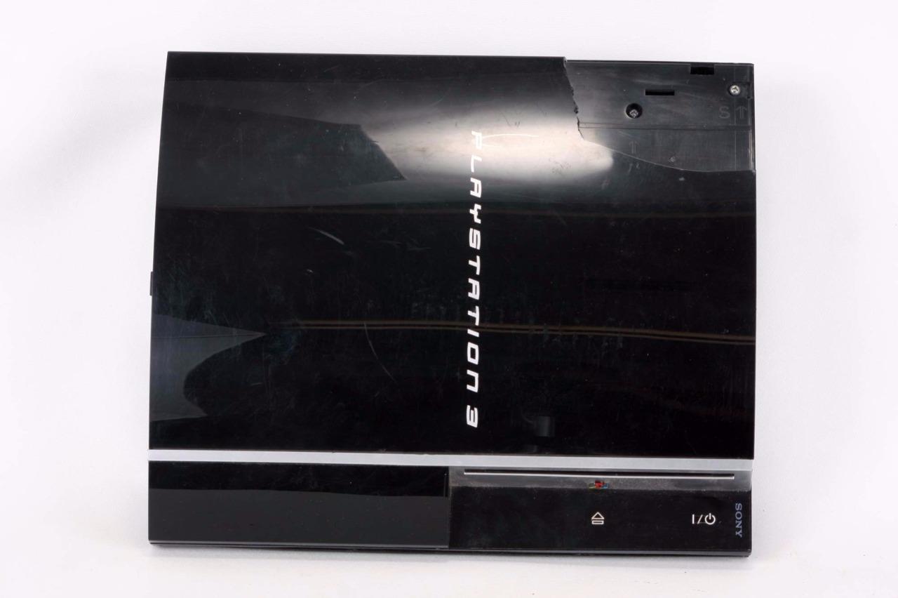 PS3 PLAYSTATION 3 CECHK01 PIANO BLACK CONSOLE PARTS OR REPAIR
