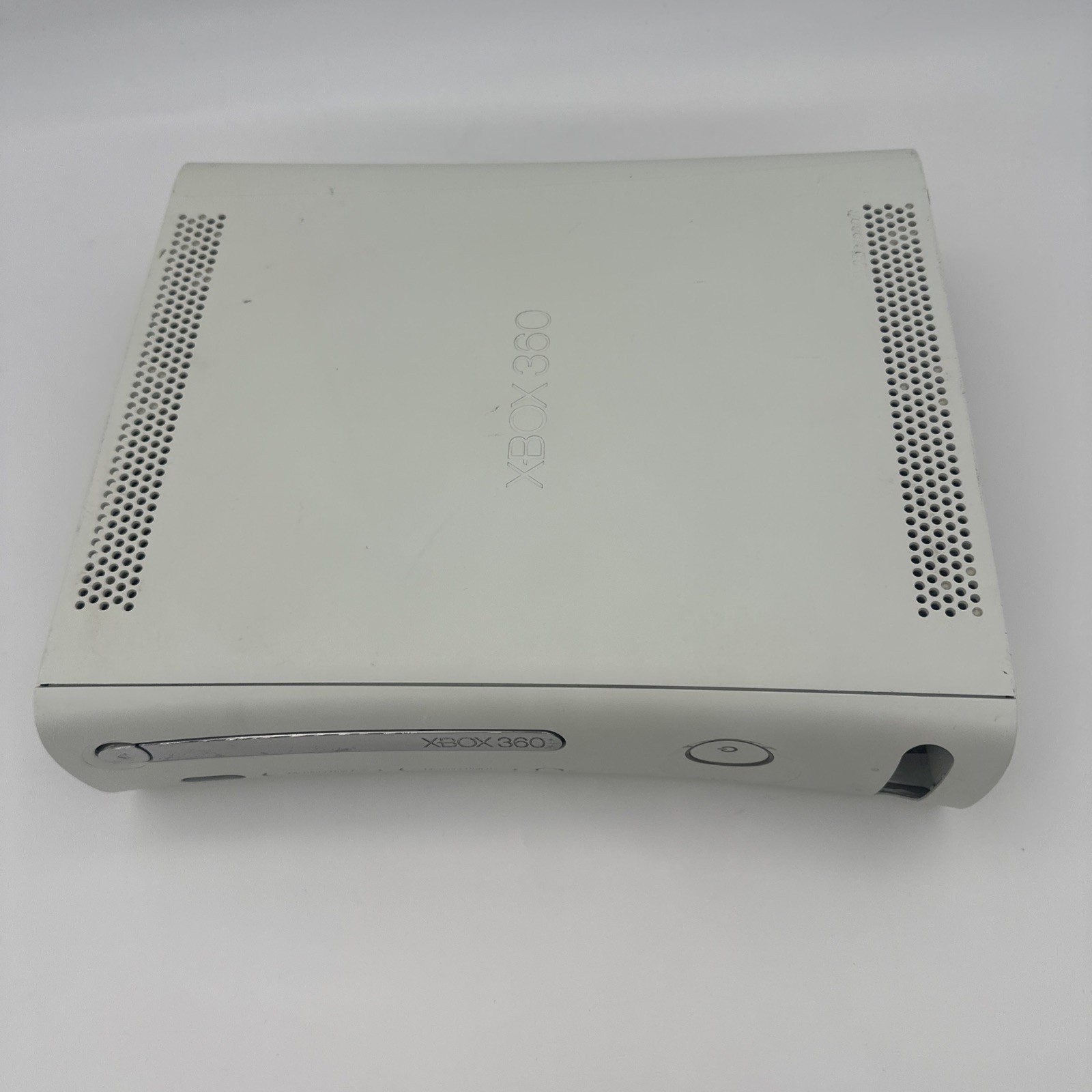 Microsoft Xbox 360 Original White Console For Parts Or Repair Disk Drive Issue
