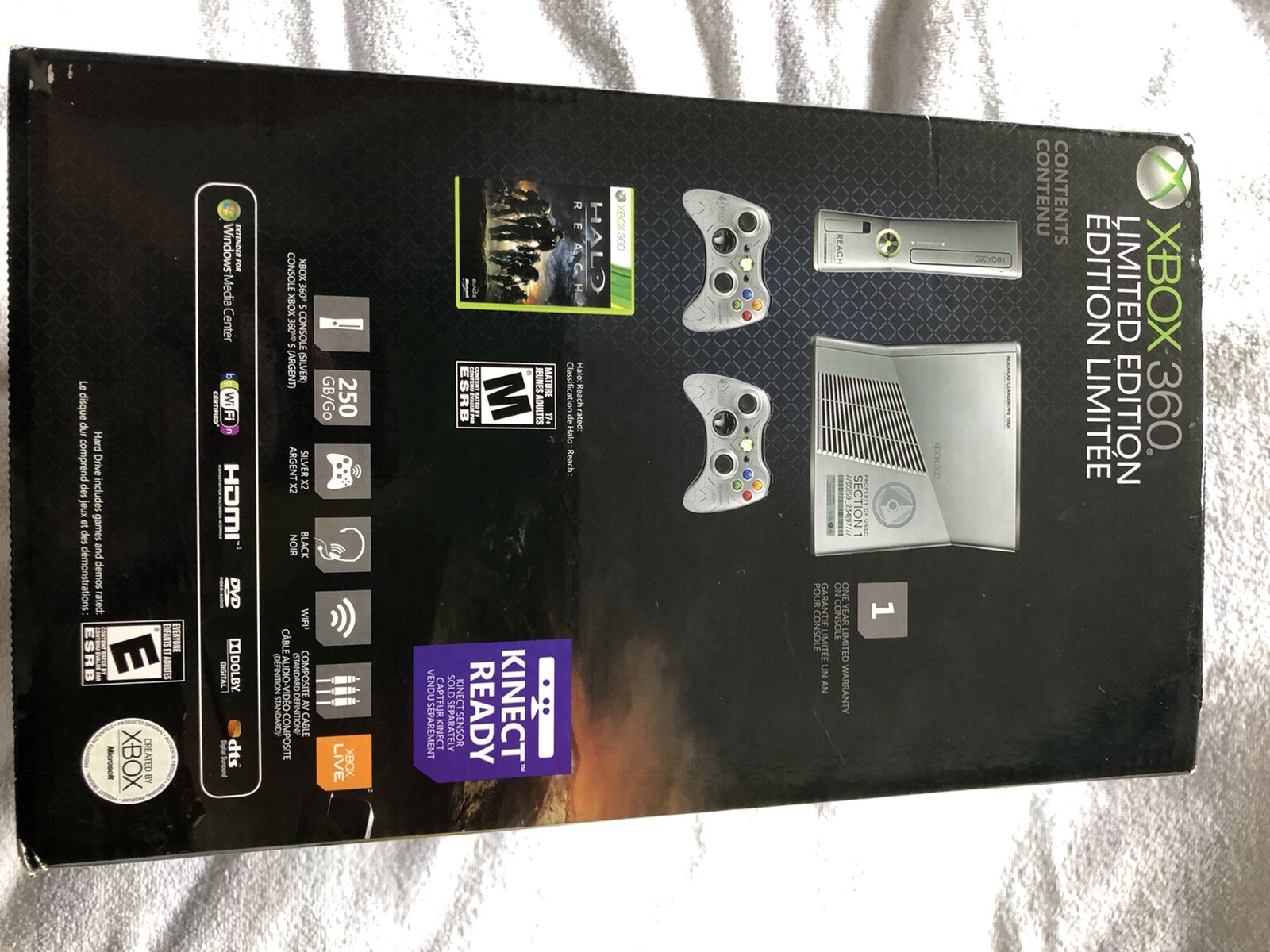 Xbox 360 Halo Edition Bundle Rare Mint condition