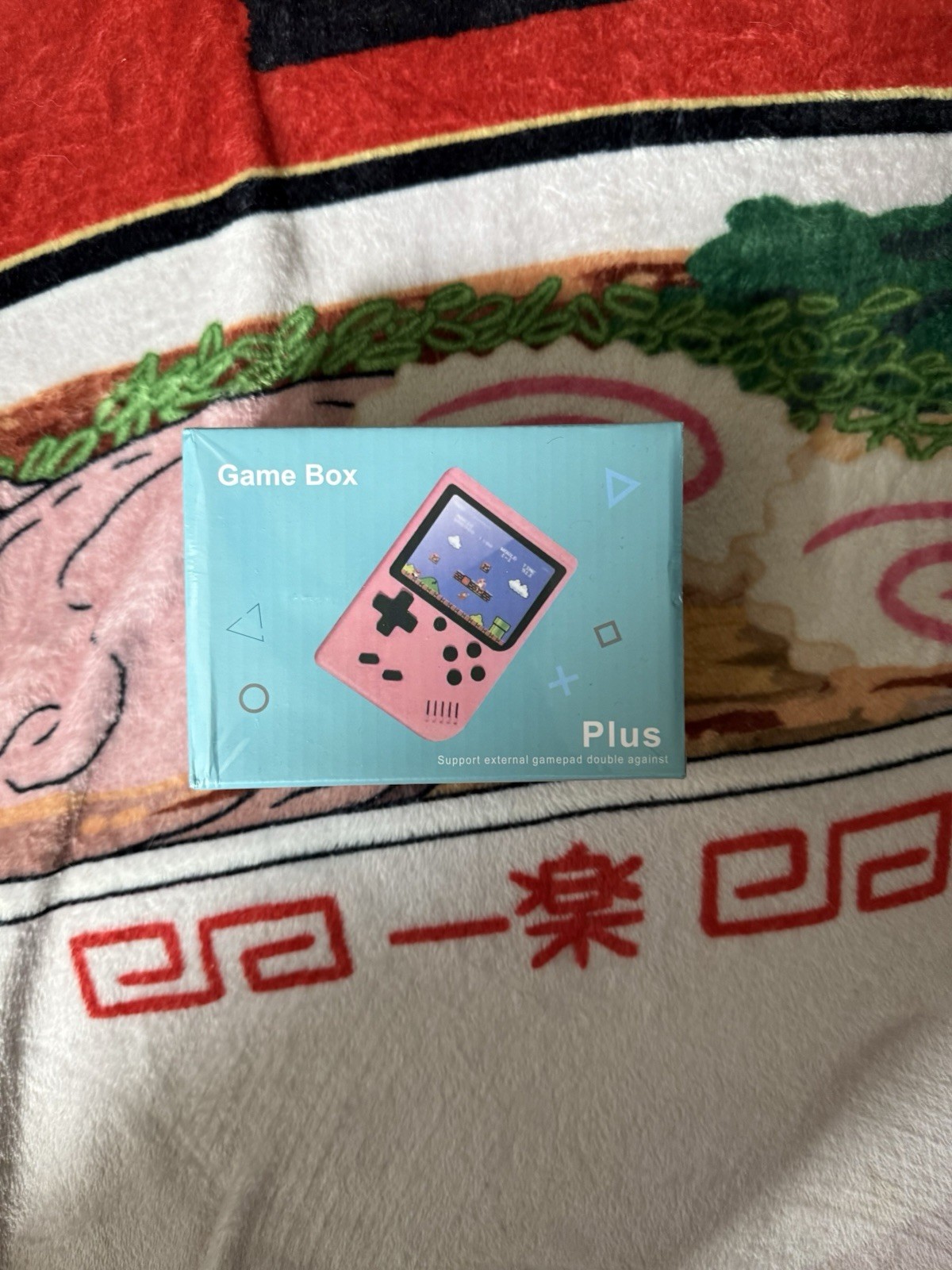 Game Box Plus Handheld Console Pink TV Out Portable Rechargeable Backlit Display