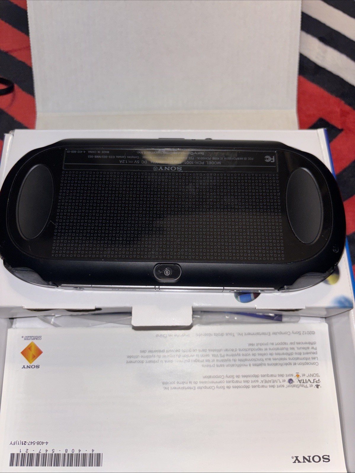 Sony PlayStation Vita PCH-1001 Black WiFi Gaming Handheld System