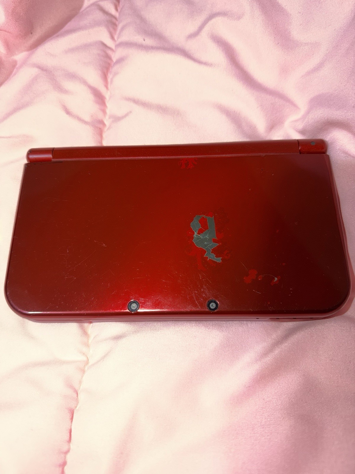 Nintendo 3DS XL Red Handheld System, 3D Capable, 4GB, Region Free (RED-001)